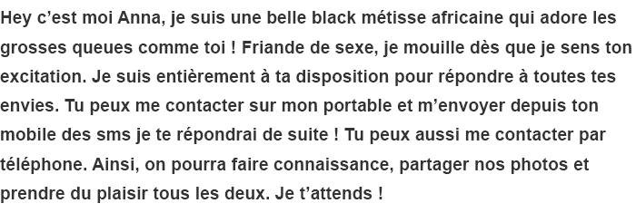 tchat avec black